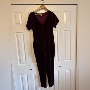 Smash + Tess Velvet Suit | Size Small
